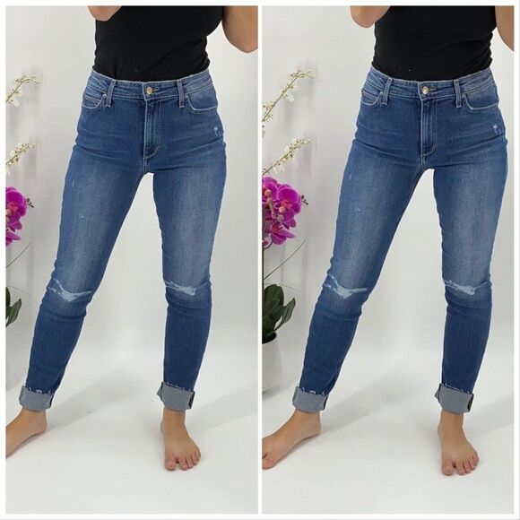 Denim NWT THE ICON mid rise skinny Ankle - Picture 3 of 6